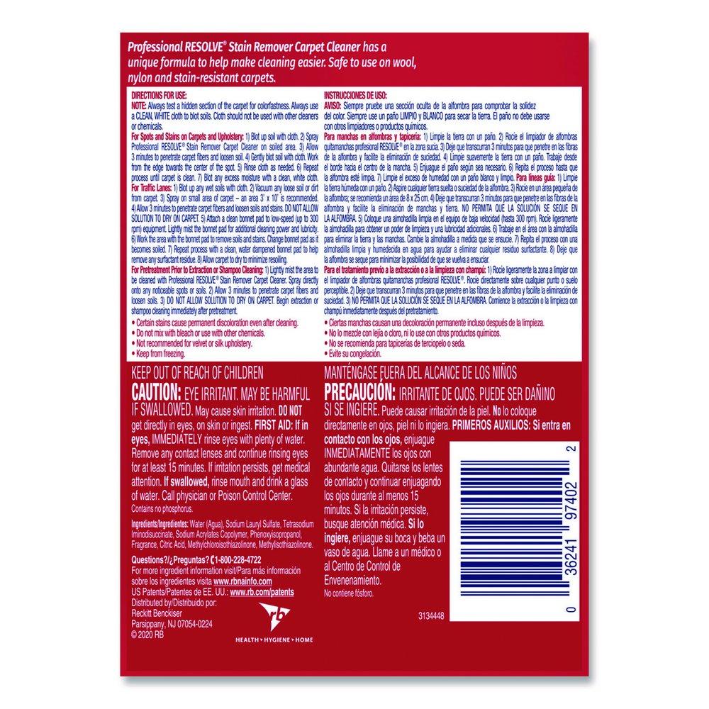 Resolve&reg; Resolve Spot and Stain Carpet Cleaner 