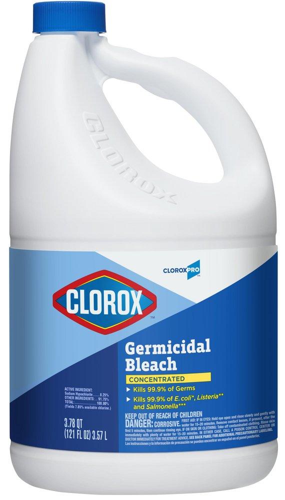 Clorox Pale Yellow Concentrated Germicidal Bleach 