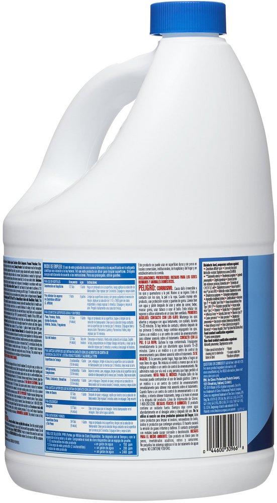 Clorox Pale Yellow Concentrated Germicidal Bleach 