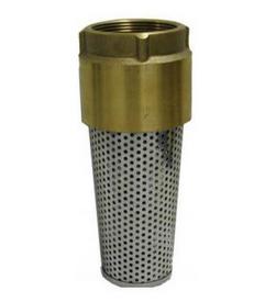 1-1/2 in. Bronze Threaded Foot Valve