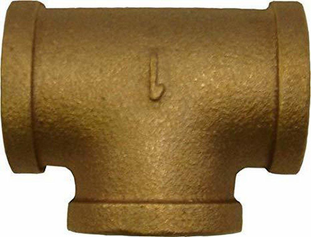 Boshart Industries Insert x MPT Bronze Hydrant Reducing Tee 