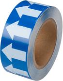 Pipe Arrow Tape in White and Blue