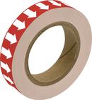 Brady Worldwide Red Pipe Arrow Tape in Red and White 