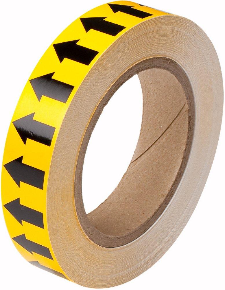 Brady Worldwide Black/Yellow 30 yd. Marking Tape 
