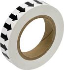 Brady Worldwide Black/White Arrow Tape 