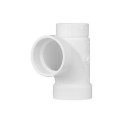 2 x 1-1/2 x 2 in. PVC DWV Sanitary Tee