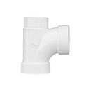 White PVC DWV Sanitary Tee 