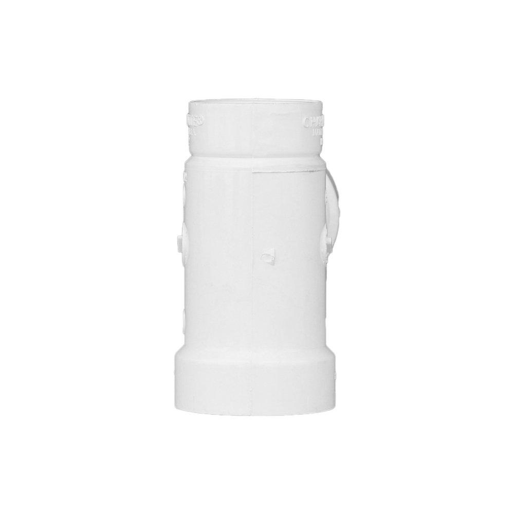 White PVC DWV Sanitary Tee 