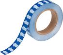 Brady Worldwide Blue/White 30 yd. Arrow Tape 
