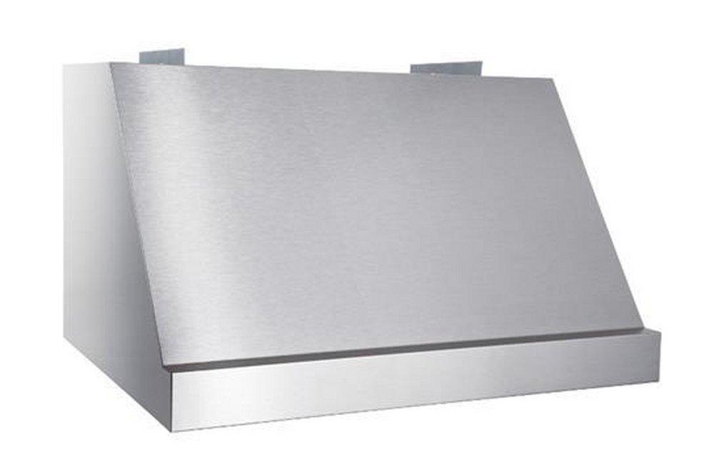 BEST&reg; Brushed Stainless Steel 60 in. 1500 cfm Wall Mount Canopy Range Hood 