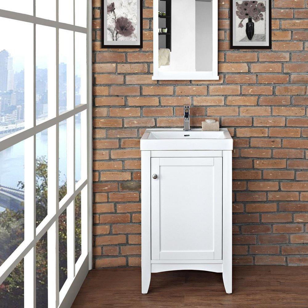 Fairmont Designs Polar White 21-1/2 in. Freestanding Vanity 