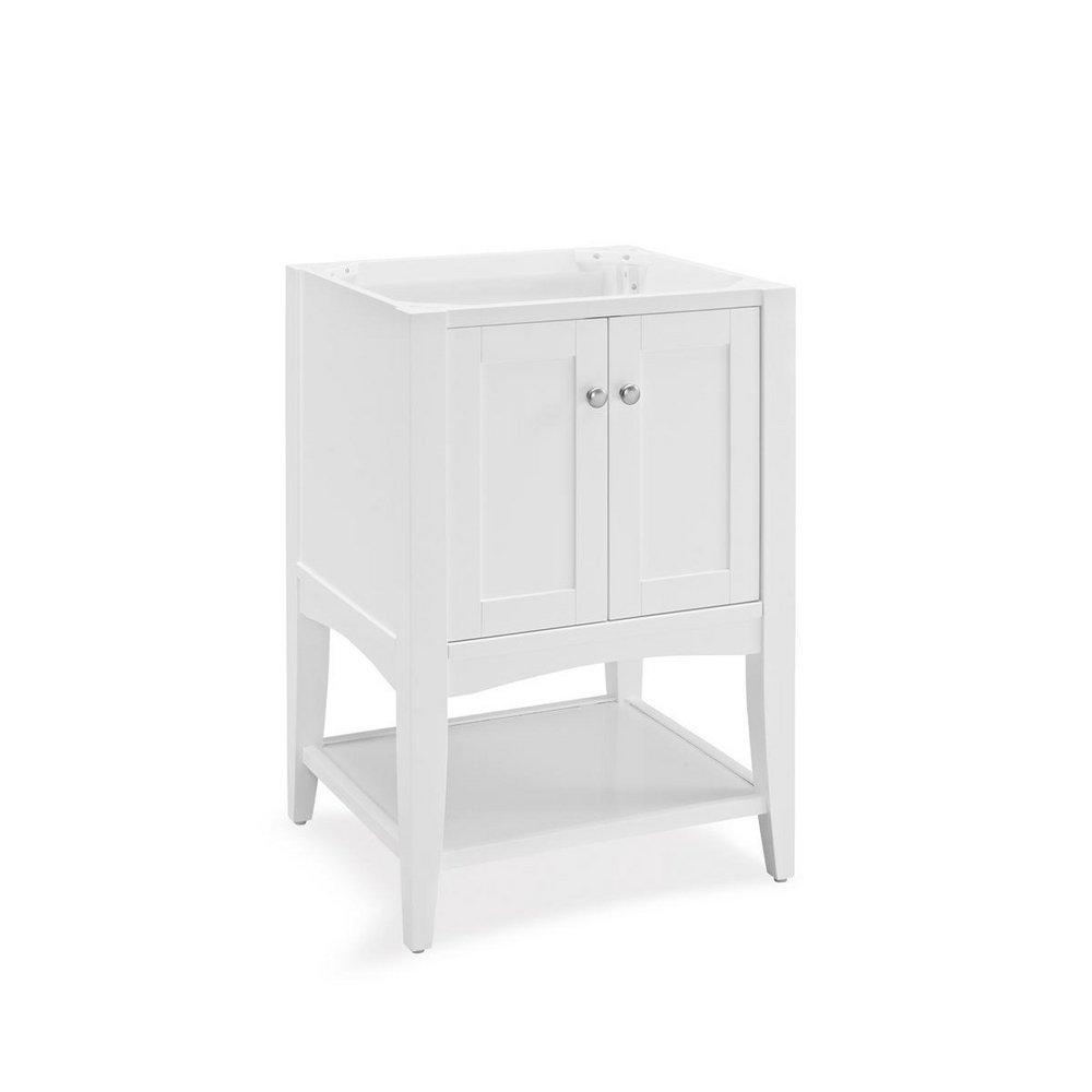 Fairmont Designs Polar White 60 x 34-1/2 in. Open Shelf Vanity 