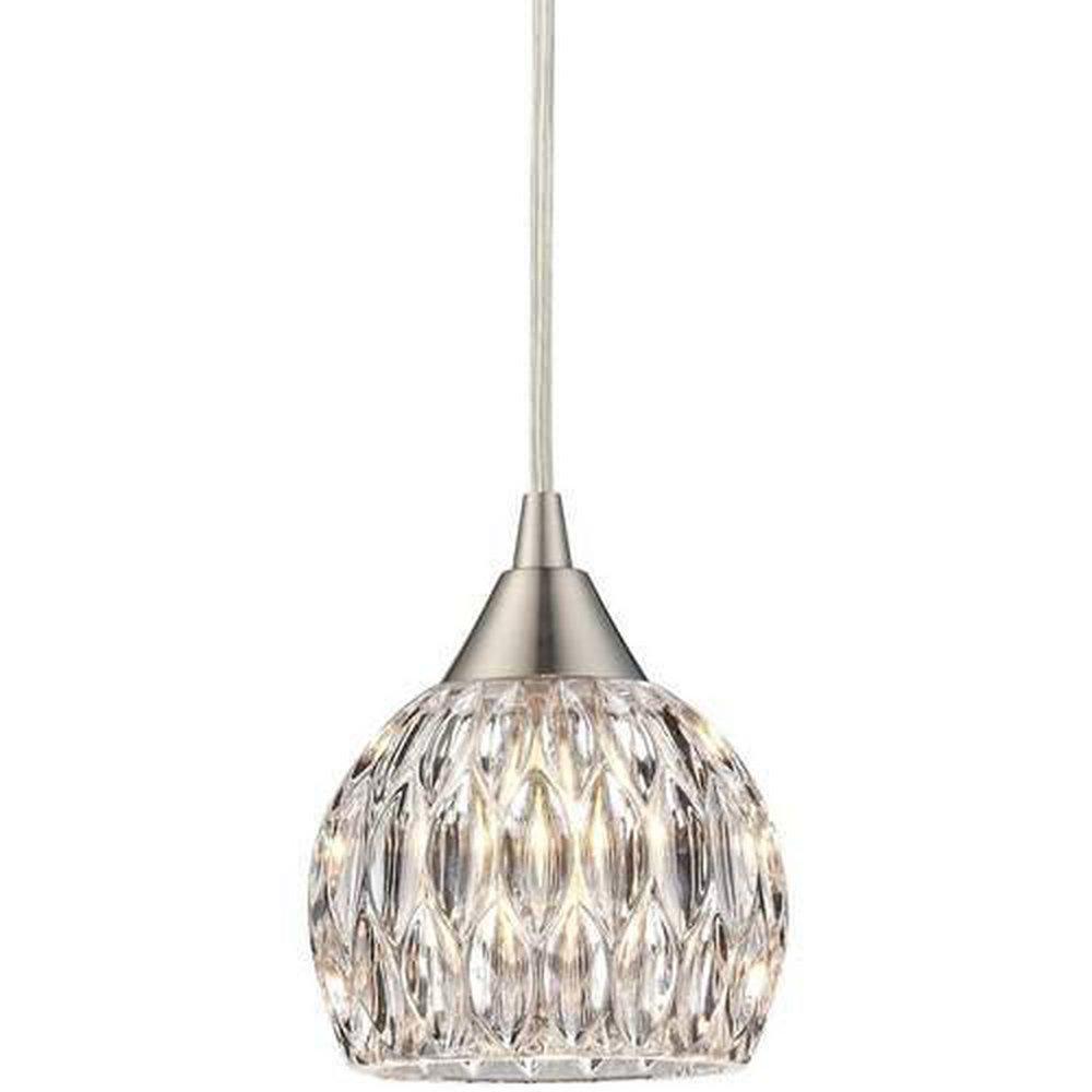 Elk Home Satin Nickel 40W 1-Light Mini Pendant 
