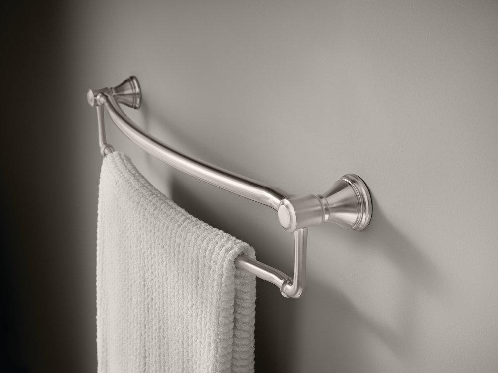 Delta Faucet Brilliance Stainless 24 in. Towel Bar 