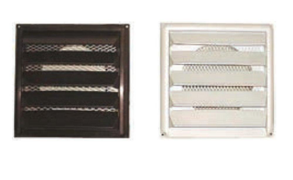 RenewAire 6 in. Vinyl Square Wall Cap 