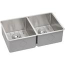 31-1/2 x 18-1/2 in. Stainless Steel Double Bowl Undermount Kitchen Sink