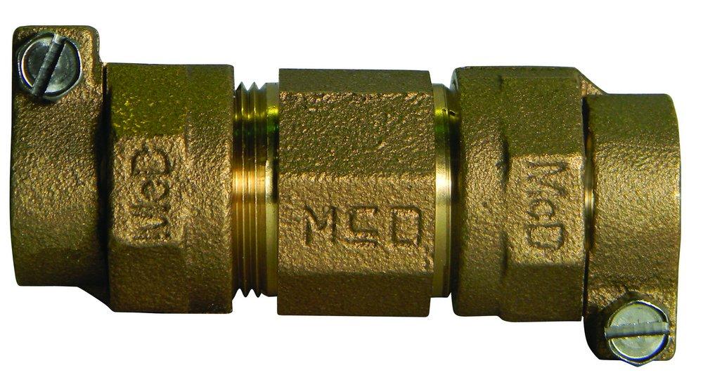 A.Y. McDonald Compression Brass Reducing Coupling 