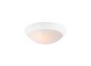 10-1/4 in. 40W 3-Light Ceiling Fan Light Kit in Matte White