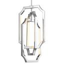 Feiss Polished Nickel 25-7/8 in. 3.5W 6-Light Chandelier 