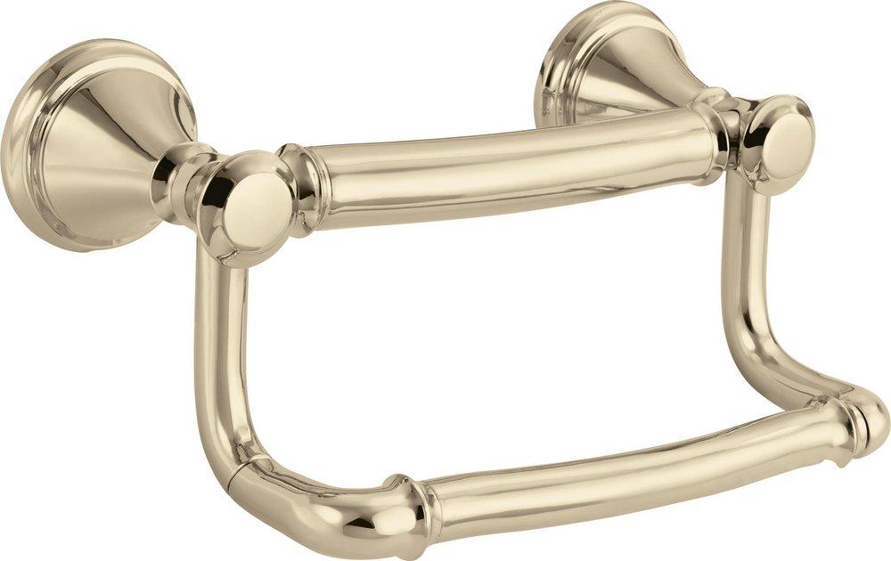 Delta Faucet Polished Nickel Wall Mount Toilet Tissue Holder 