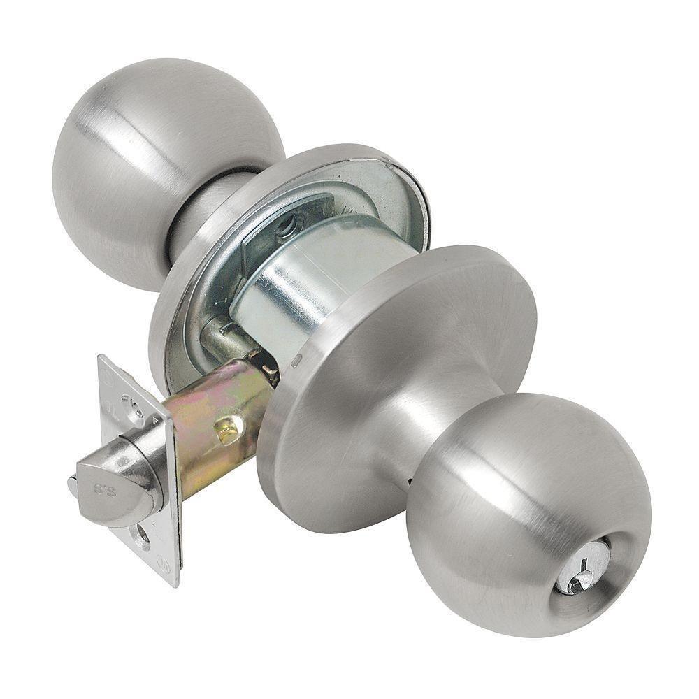 Satin Stainless Steel Round Knob Handle 