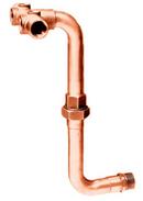 Simmons Manufacturing Fabricated Short Elevated Tank Cross with Union On Rise 