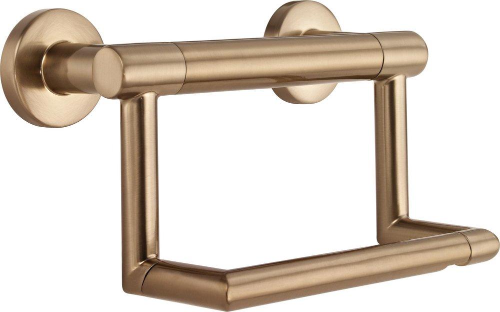 Delta Faucet Brilliance&reg; Champagne Bronze Wall Mount Toilet Tissue Holder 