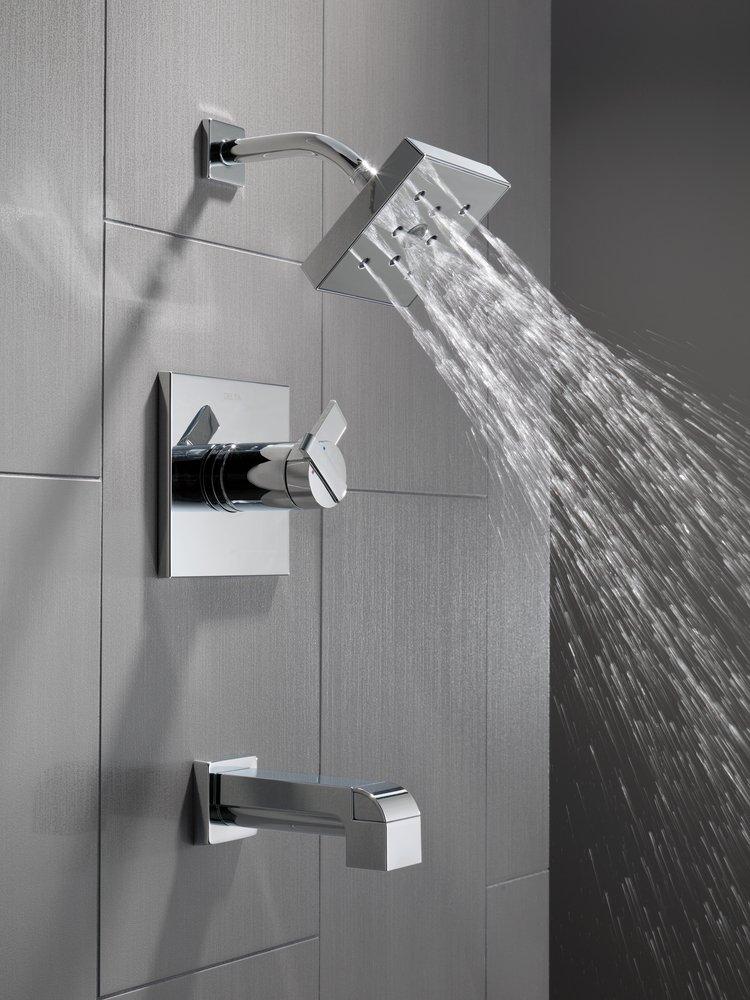 Delta Faucet Chrome Two Handle Single Function Bathtub & Shower Faucet (Trim Only) 