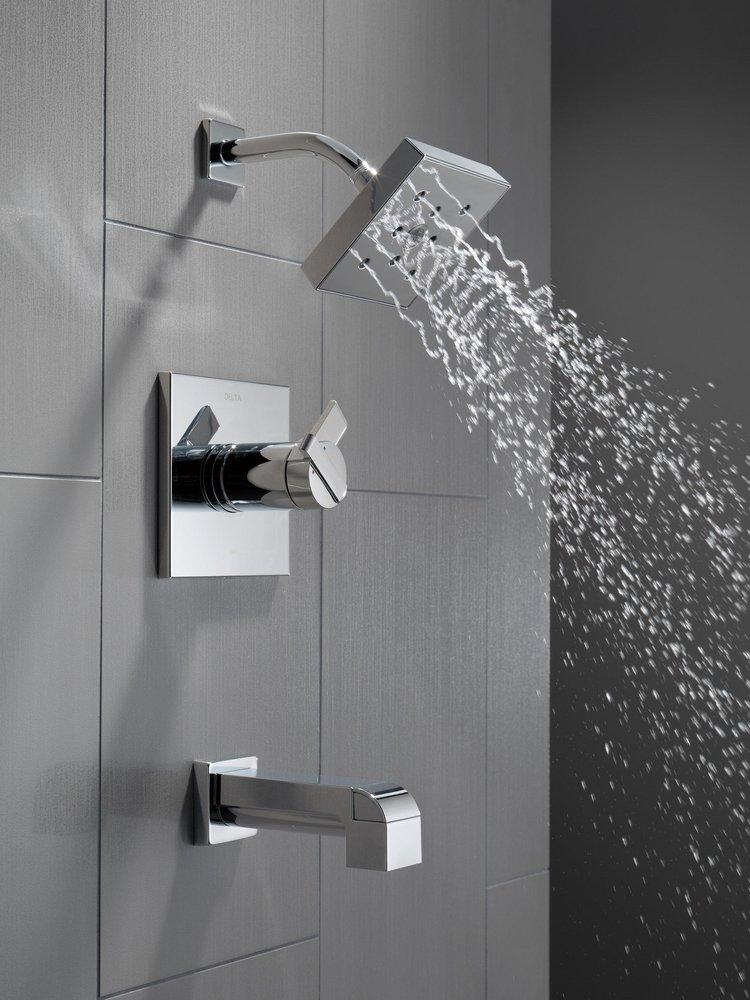 Delta Faucet Chrome Two Handle Single Function Bathtub & Shower Faucet (Trim Only) 