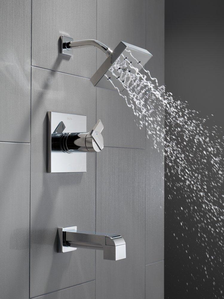 Delta Faucet Chrome Two Handle Single Function Bathtub & Shower Faucet (Trim Only) 