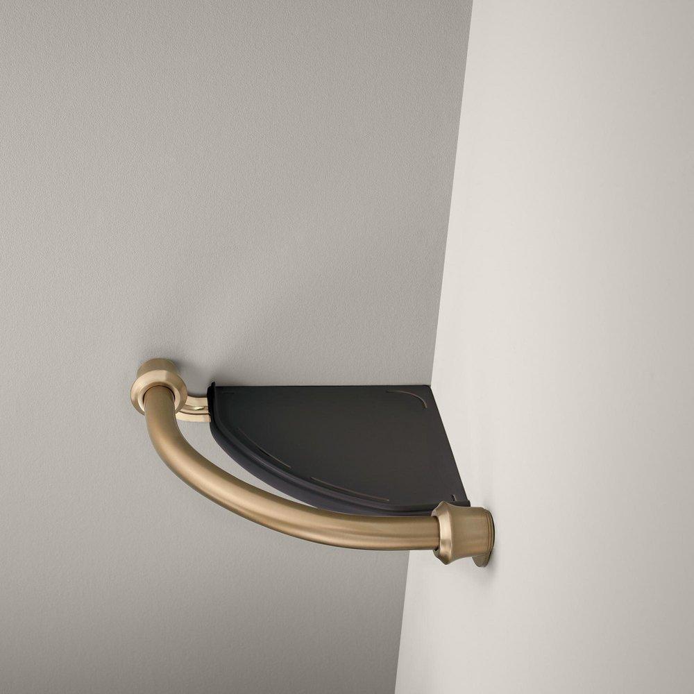 Delta Faucet Champagne Bronze 8-3/4 in. Shower Shelf 