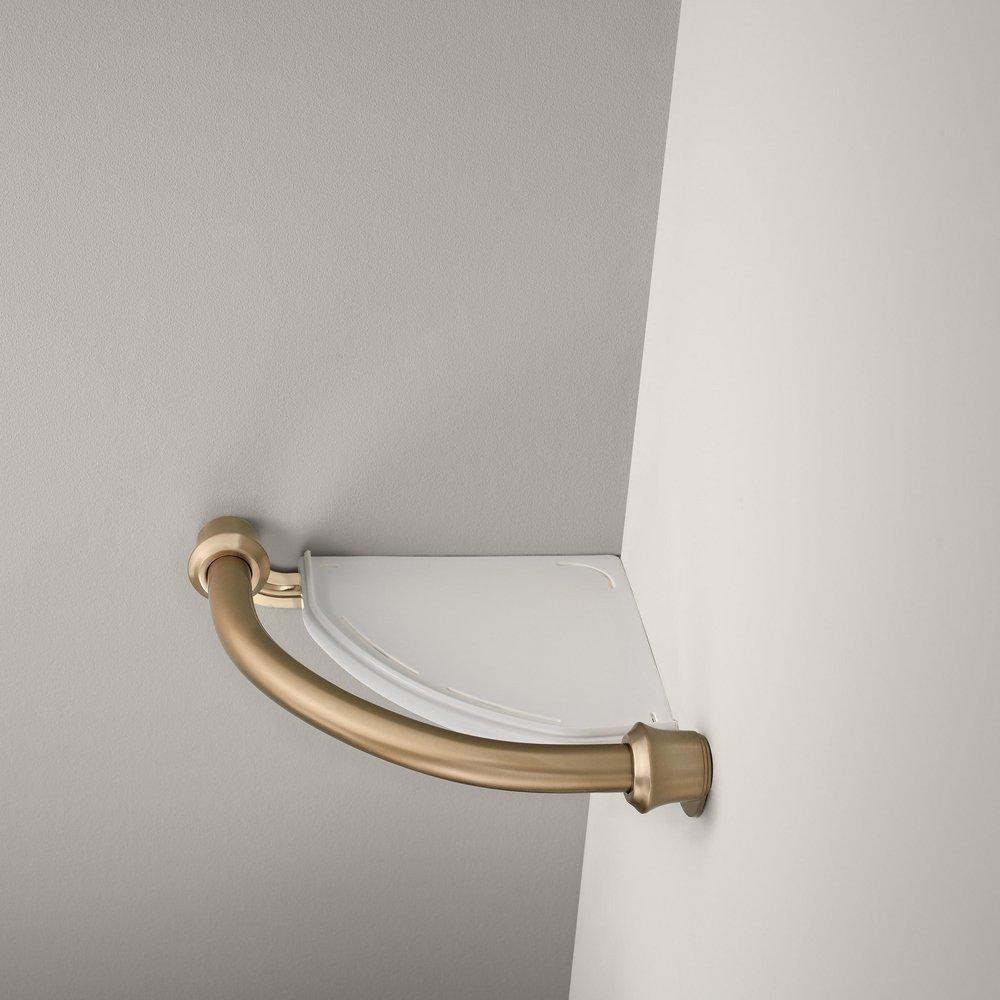 Delta Faucet Champagne Bronze 8-3/4 in. Shower Shelf 