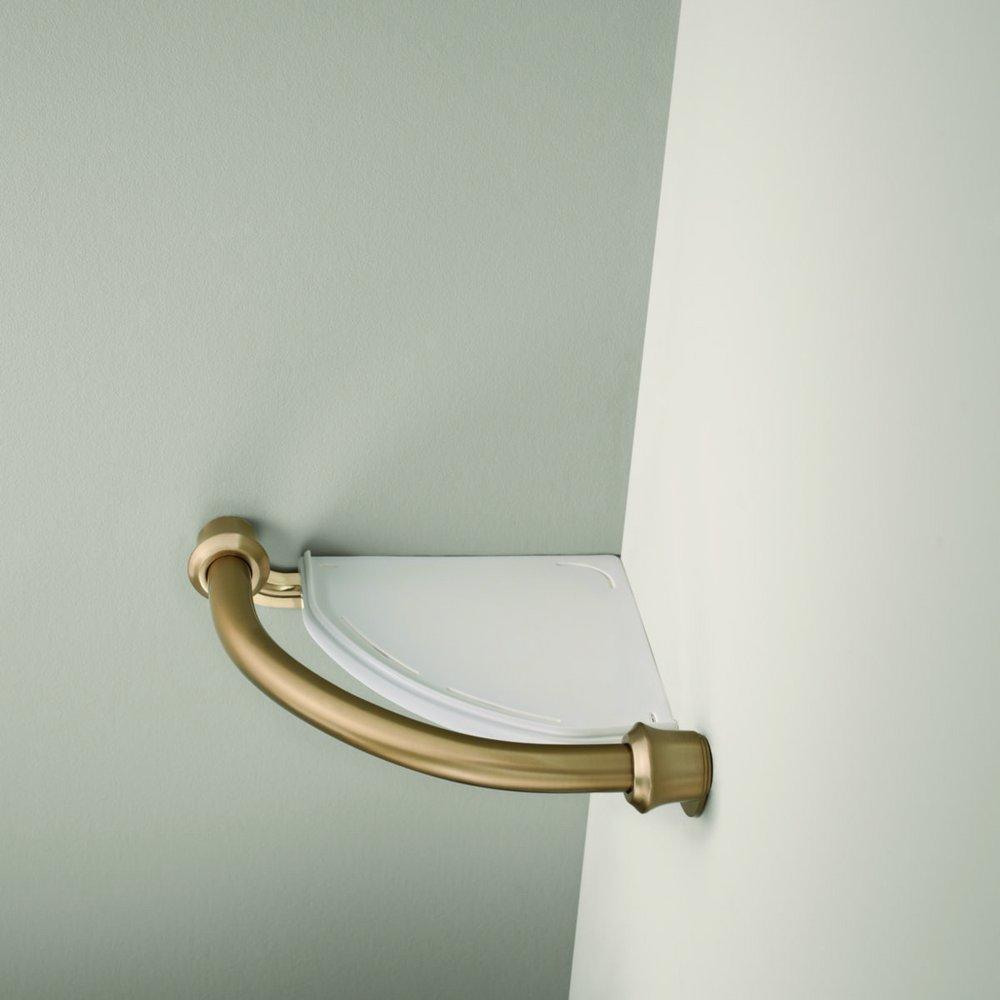 Delta Faucet Champagne Bronze 8-3/4 in. Shower Shelf 