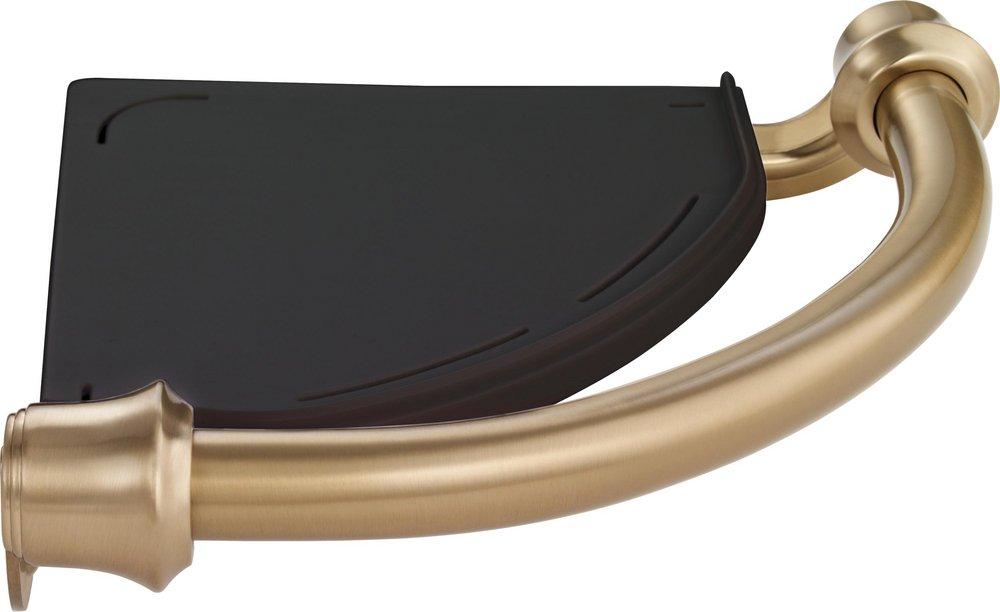 Delta Faucet Champagne Bronze 8-3/4 in. Shower Shelf 