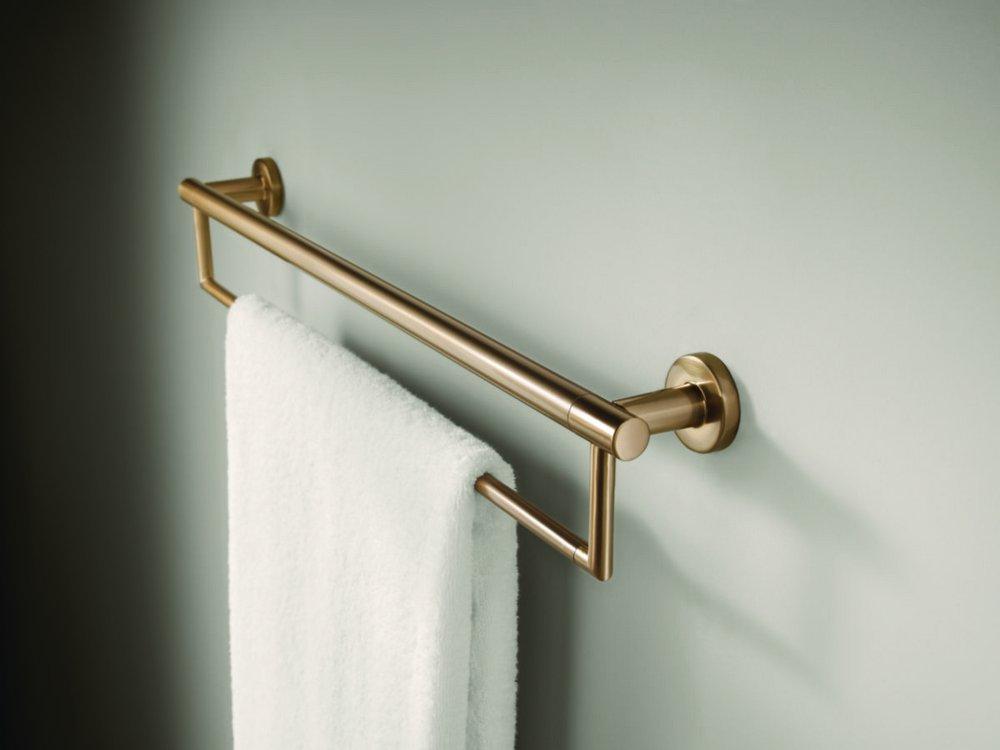 Delta Faucet Brilliance&reg; Champagne Bronze 25-22/25 in. Towel Bar 