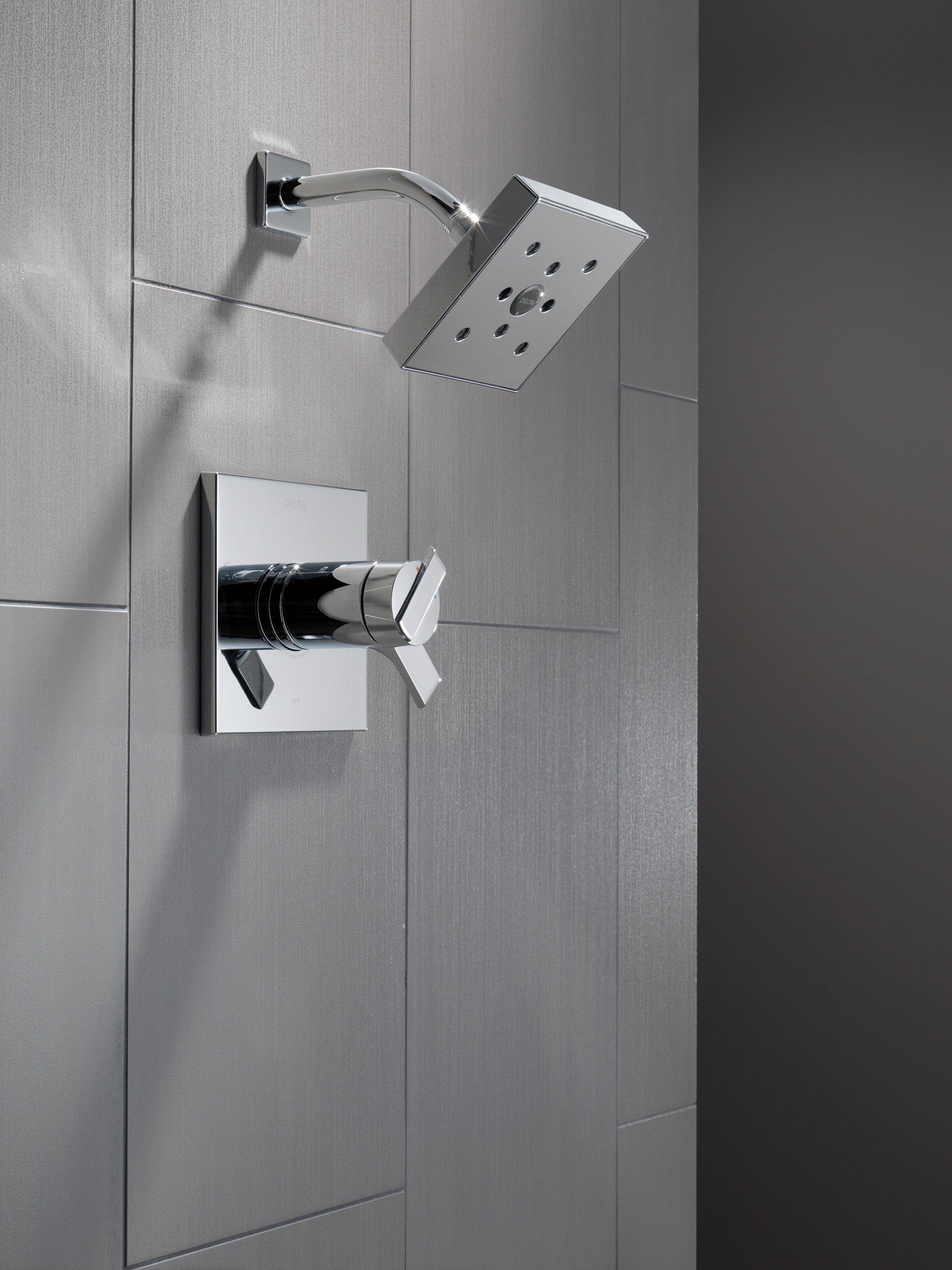 Delta Faucet Chrome Single Handle Single Function Shower Faucet (Trim Only) 