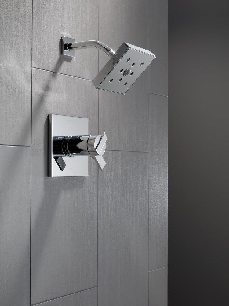 Delta Faucet Chrome Single Handle Single Function Shower Faucet (Trim Only) 
