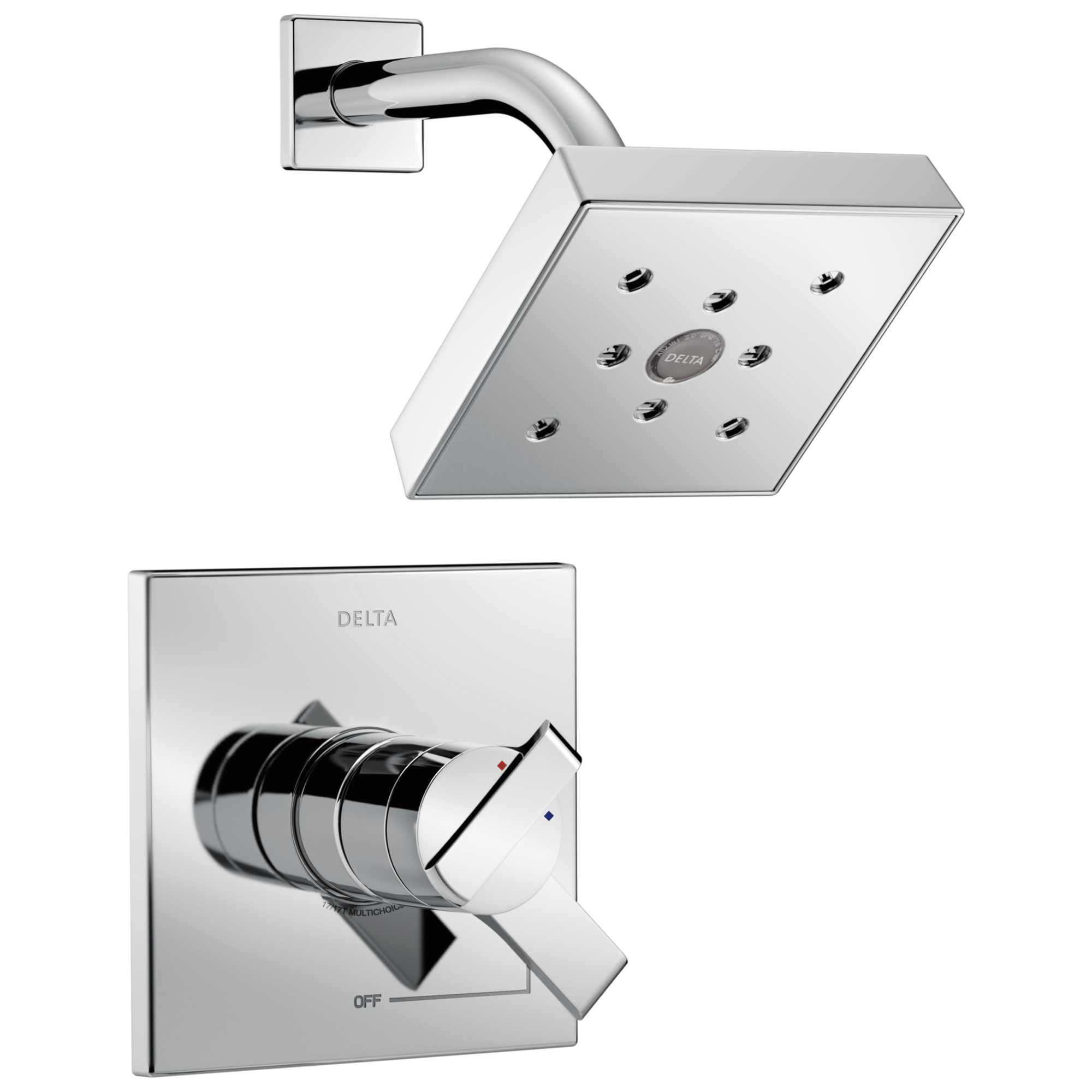 Delta Faucet Chrome Single Handle Single Function Shower Faucet (Trim Only) 