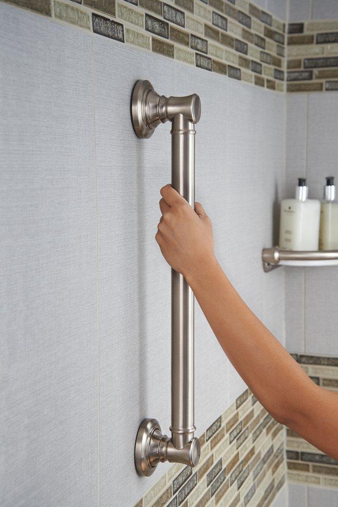 Delta Faucet Brilliance Stainless 18 in. Grab Bar 