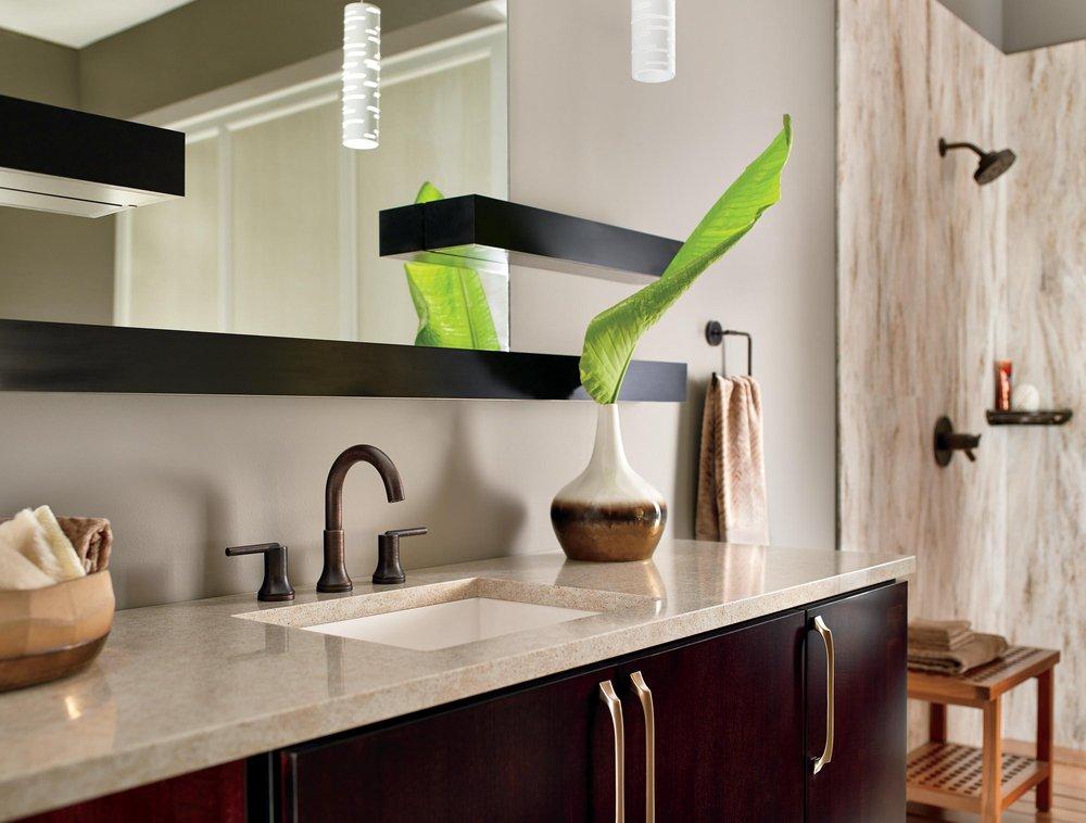 Delta Faucet Venetian Bronze 9-1/8 in. Shower Shelf 