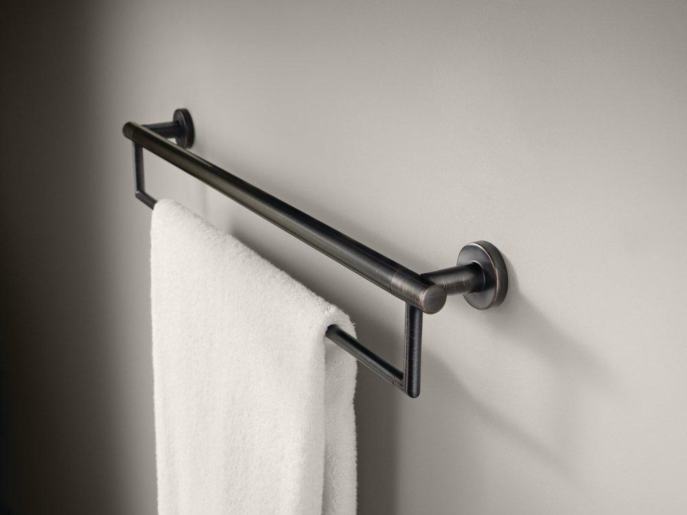 Delta Faucet Venetian Bronze 25-22/25 in. Towel Bar 
