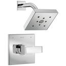 One Handle Single Function Shower Faucet in Chrome (Trim Only)