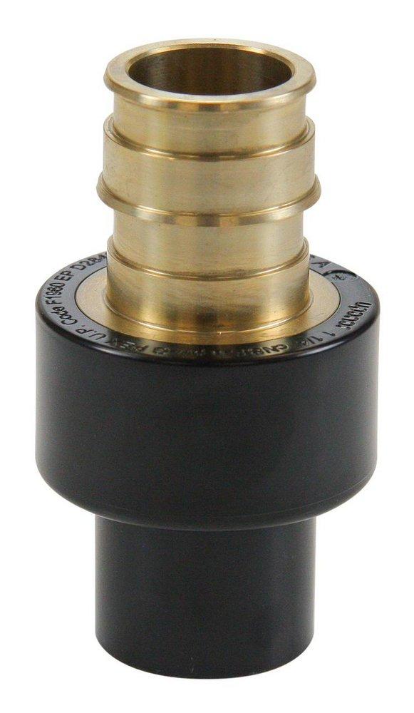 Uponor Brass PEX Expansion x CPVC Spigot Adapter 