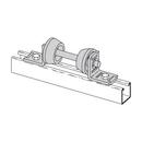 Eaton B-Line Series Malleable Iron Electroplated Zinc Roller 