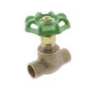 3/4 in. Brass Sweat and Threaded Stop & Waste Valve