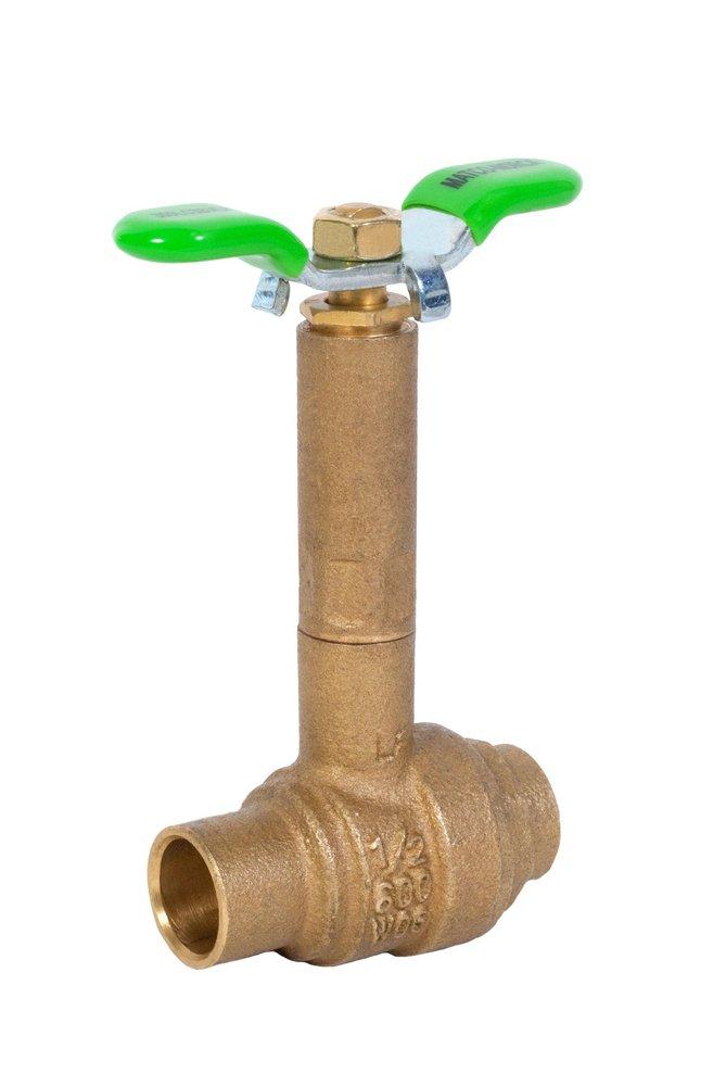 Matco-Norca Brass Full Port Sweat 600# Ball Valve 