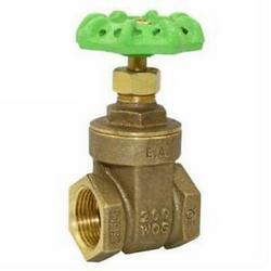 3/8 in. Lead Free Brass Full Port Threaded Gate Valve