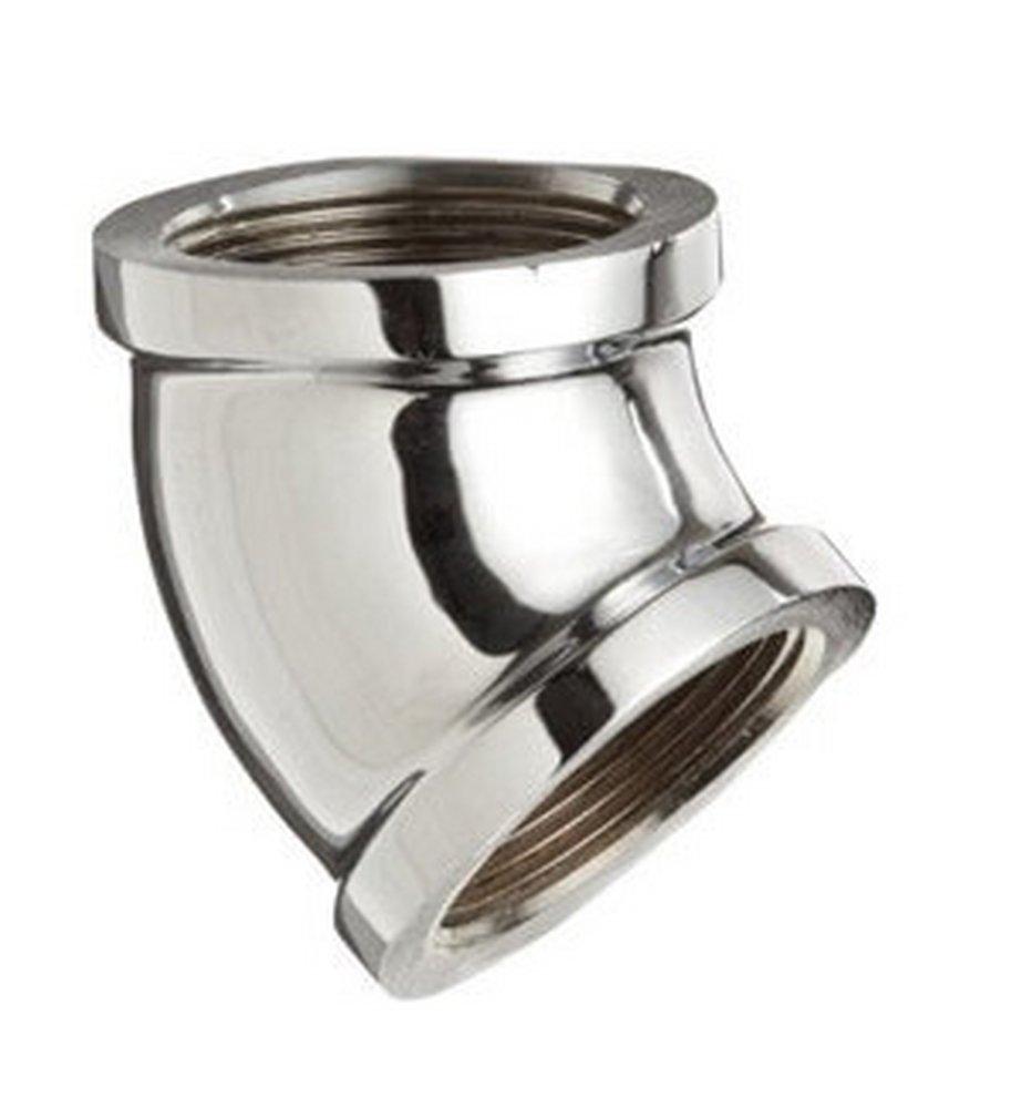 Matco-Norca 45 Degree Chrome Plated Brass Elbow 