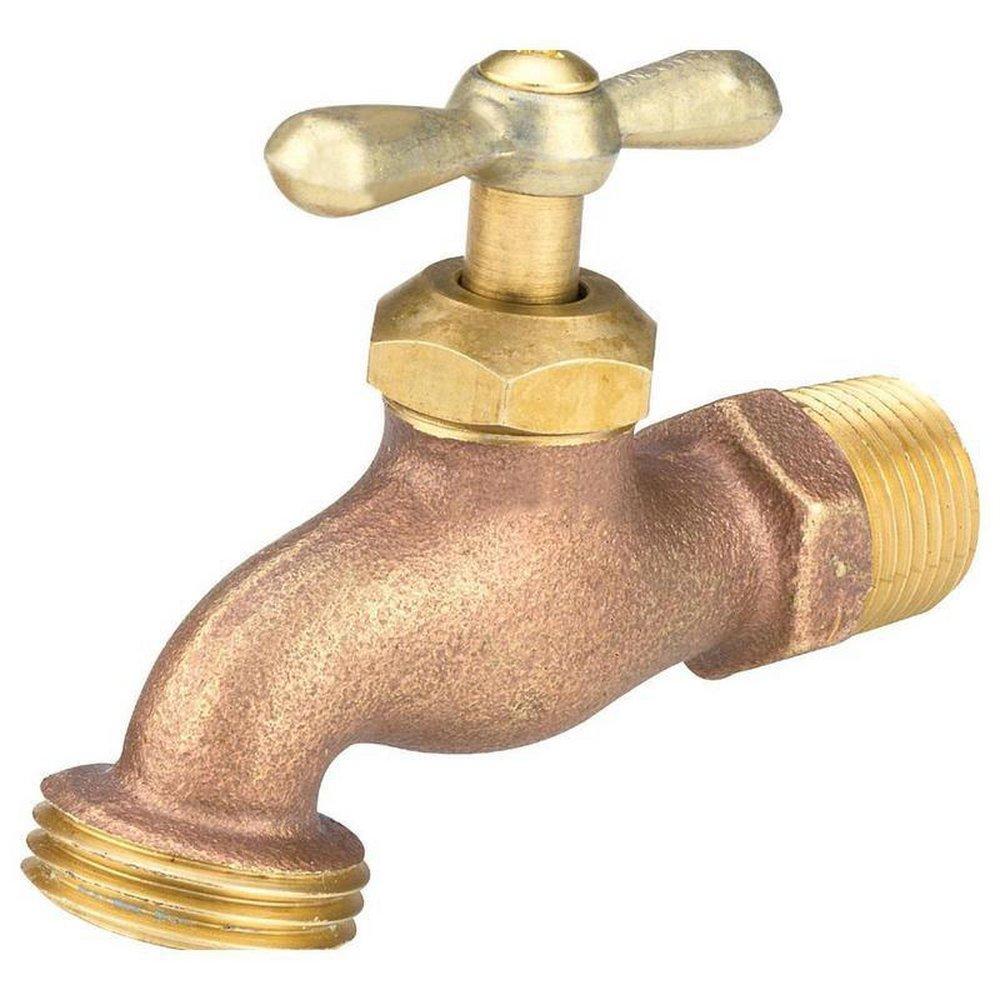 Matco-Norca Cast Brass Male x Hose Hose Bibb 
