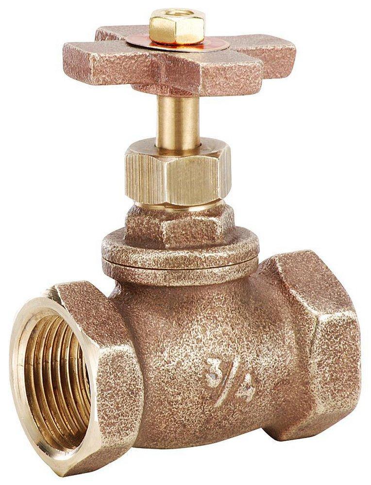 Matco-Norca Brass FIPS Cross Straight Supply Stop Valve in Brass 